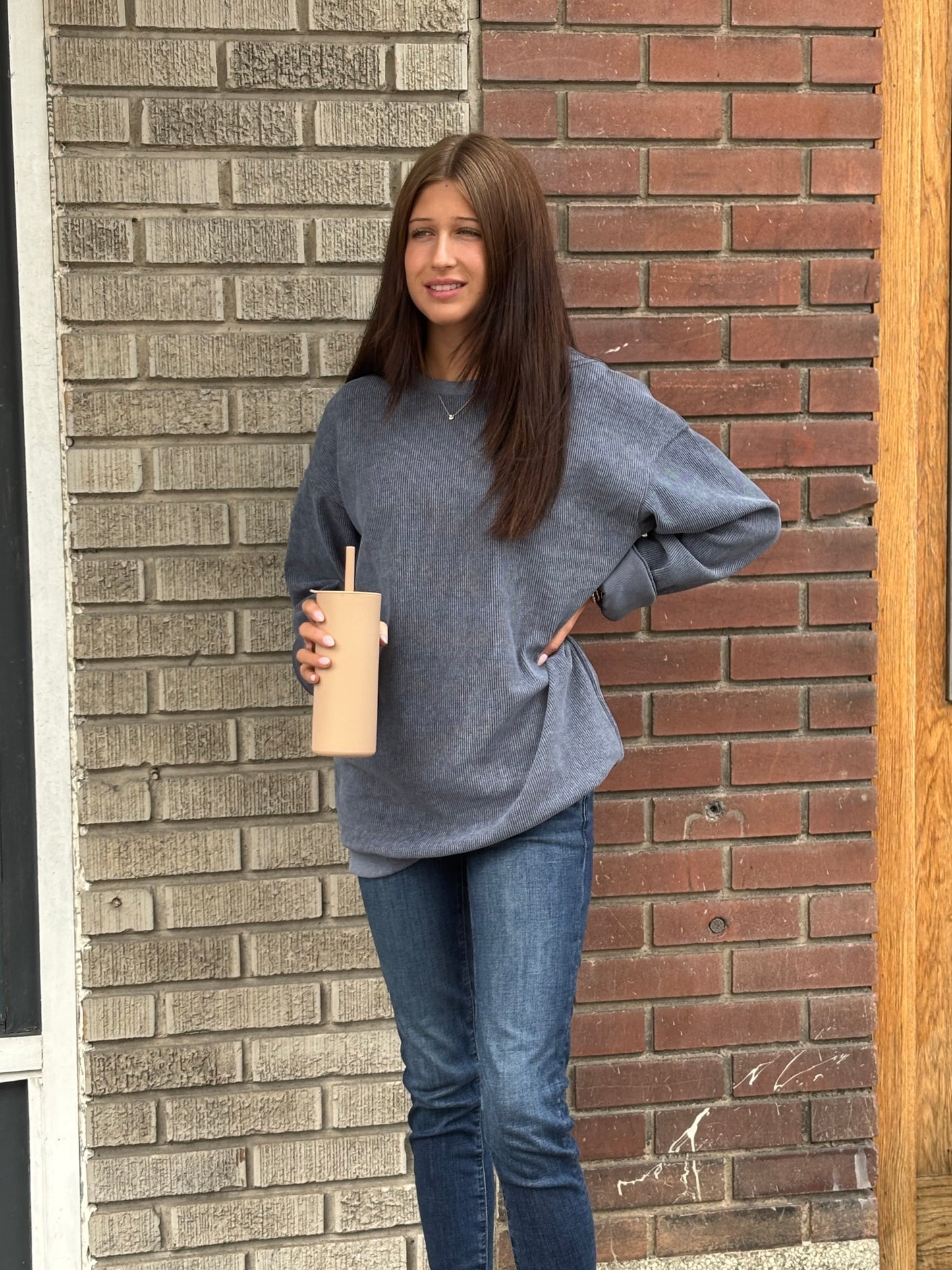 Blank Corded Crew - Multiple Colors