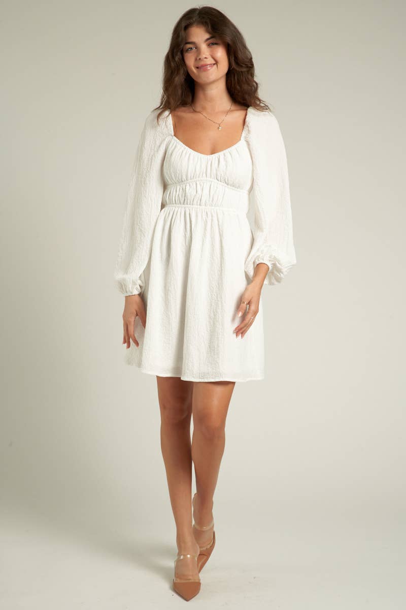 Julia Long Sleeve Mini Dress