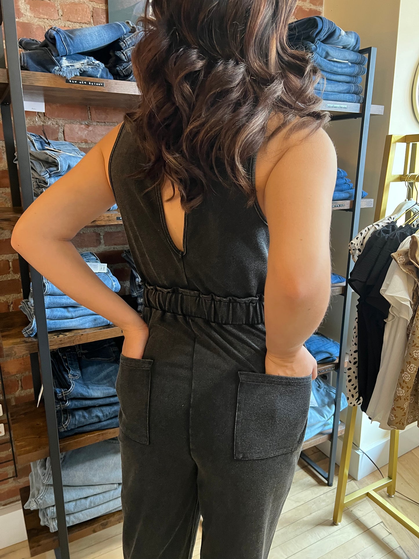 Mineral Wash Jumpsuit