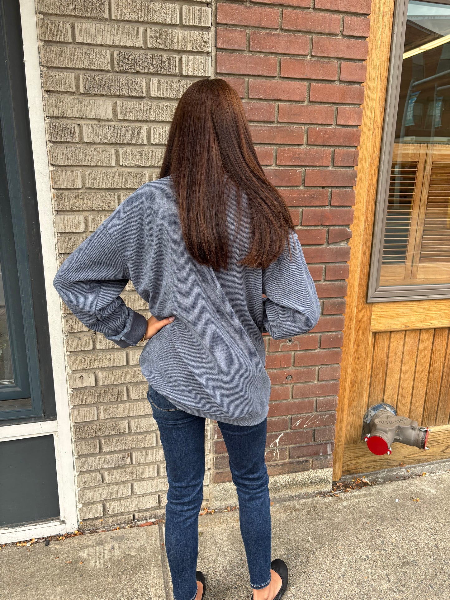 Blank Corded Crew - Multiple Colors