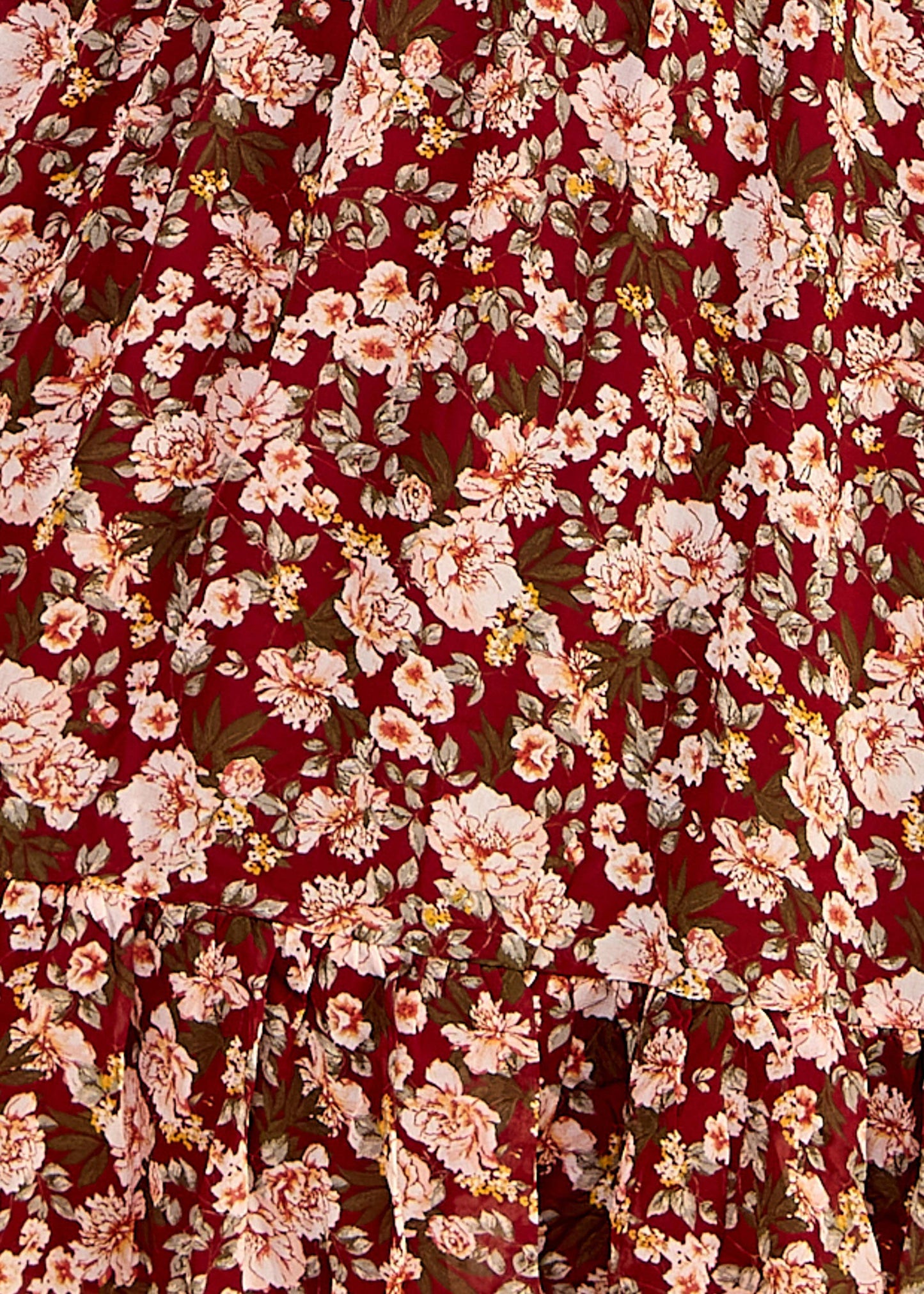 Monaco Long Sleeve Floral Dress S-XL
