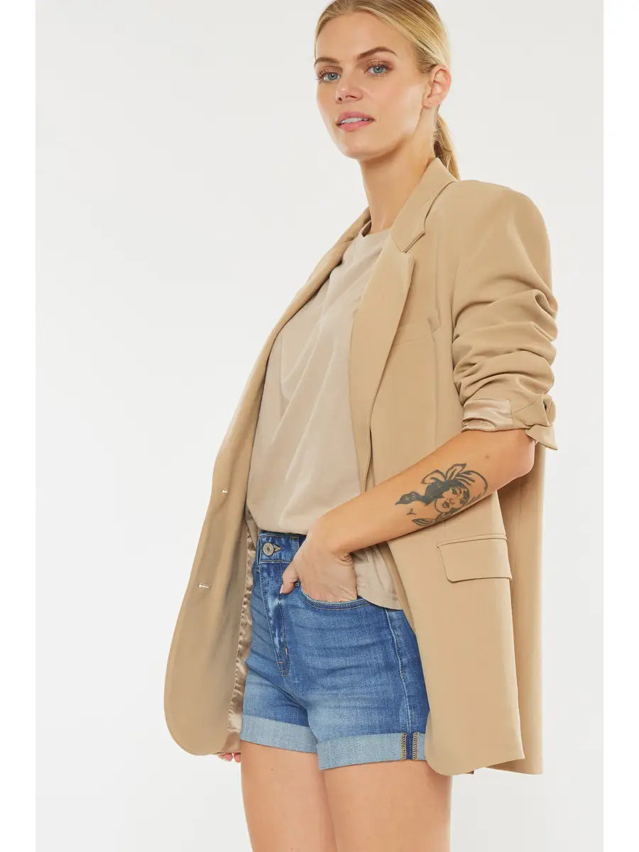 Gabby Medium Wash KanCan Shorts