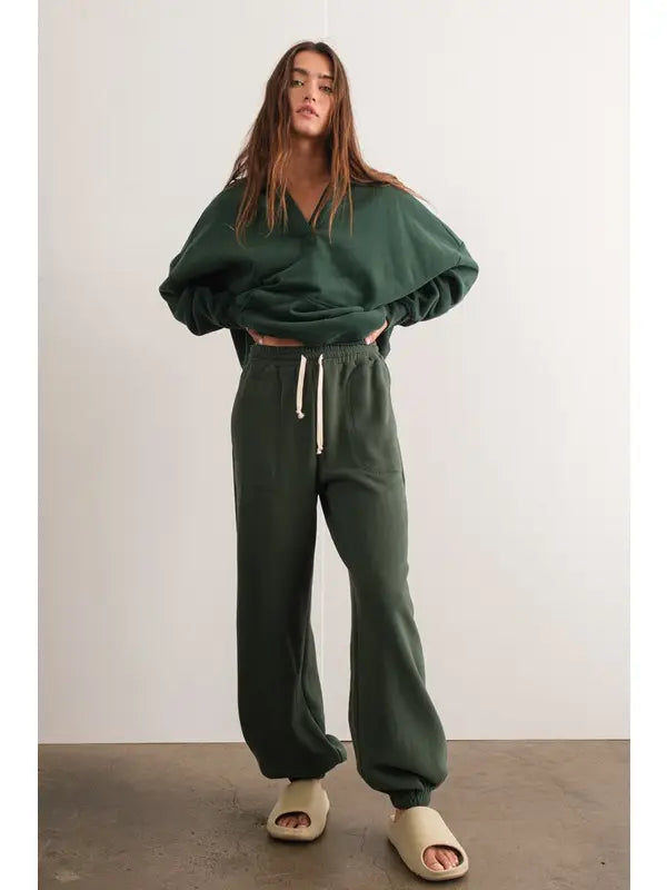 Megan Hunter Green Sweatpants