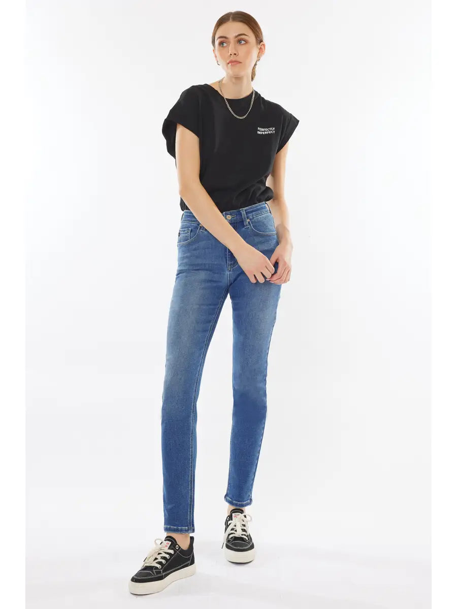 Plus Size Carmen Cigarette Fit Kancan Jeans