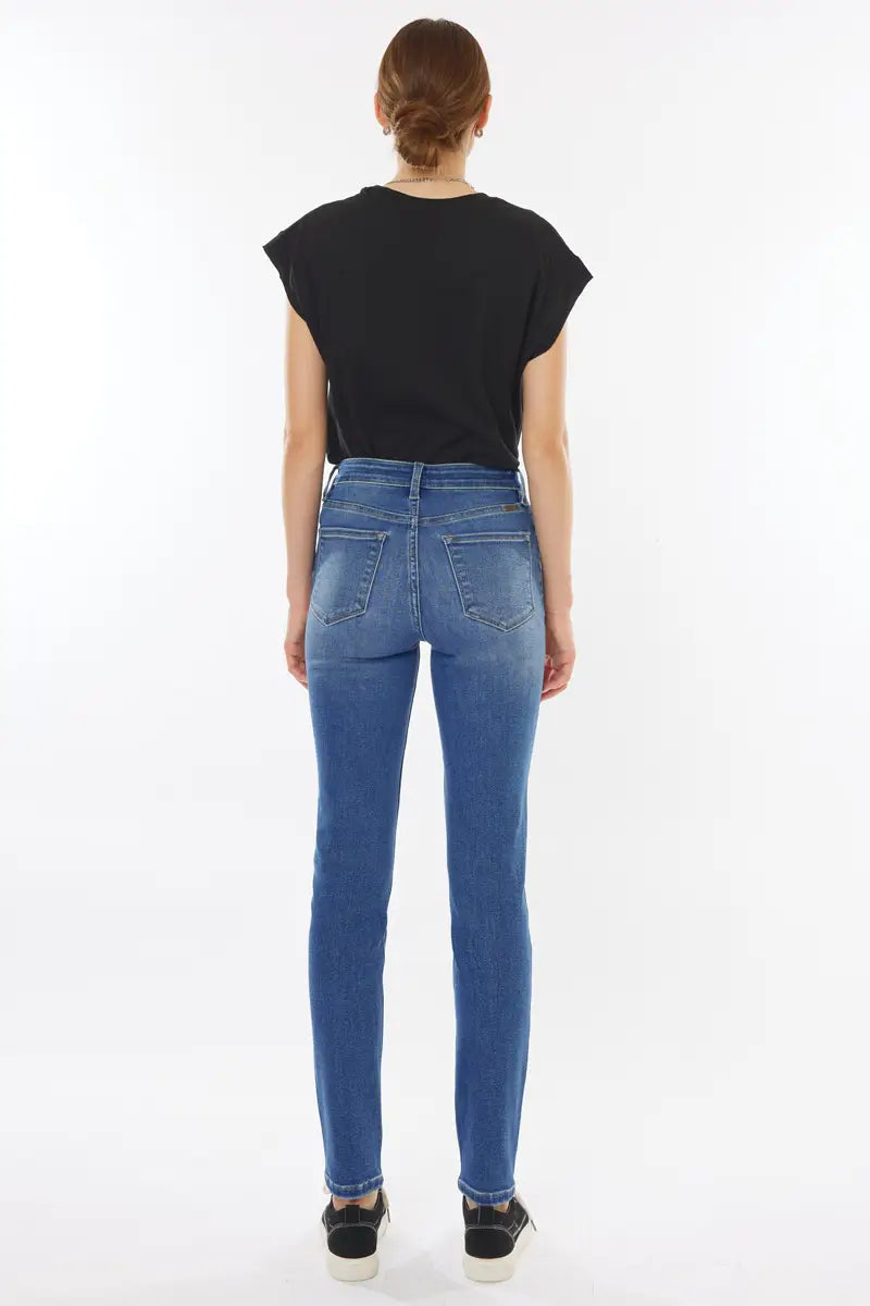Plus Size Carmen Cigarette Fit Kancan Jeans