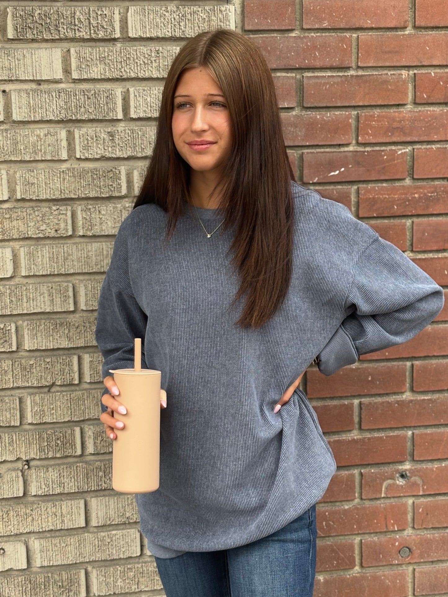 Blank Corded Crew - Multiple Colors