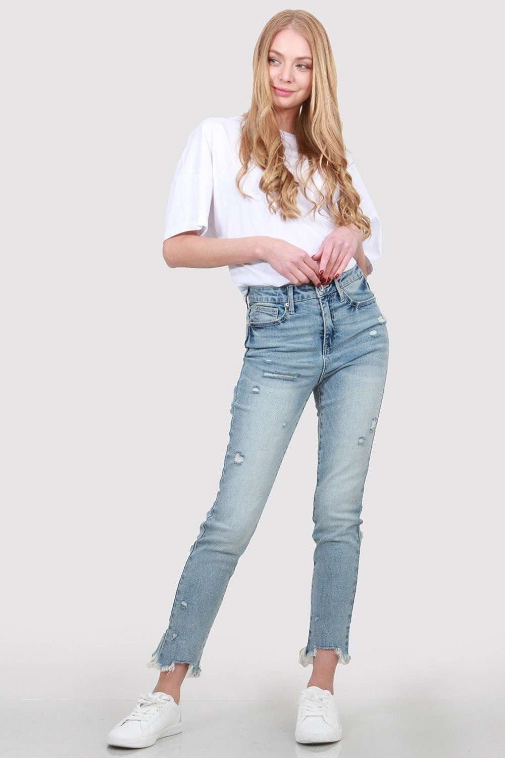 Caragan High Rise Relaxed Skinny