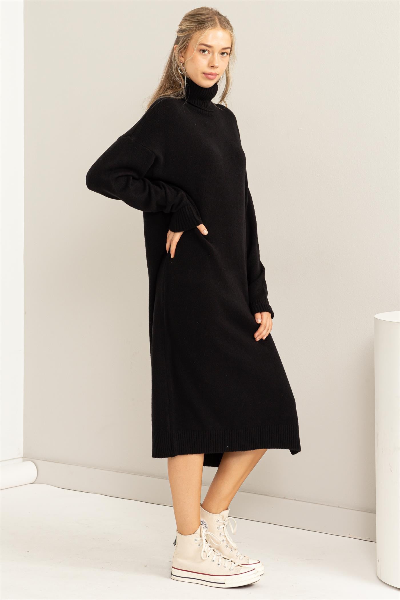 Jana Sweater Midi Dress - Multiple Colors