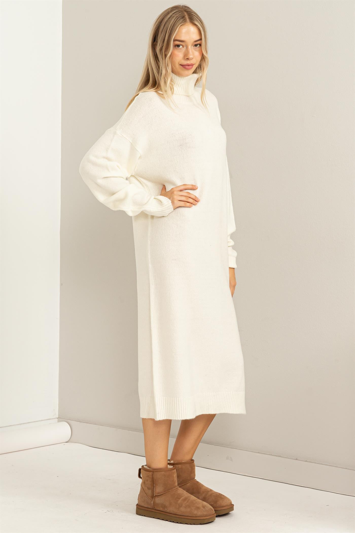 Jana Sweater Midi Dress - Multiple Colors
