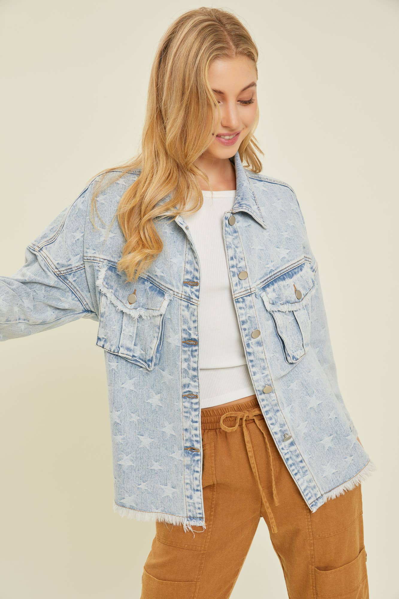 Washed Star Jacket