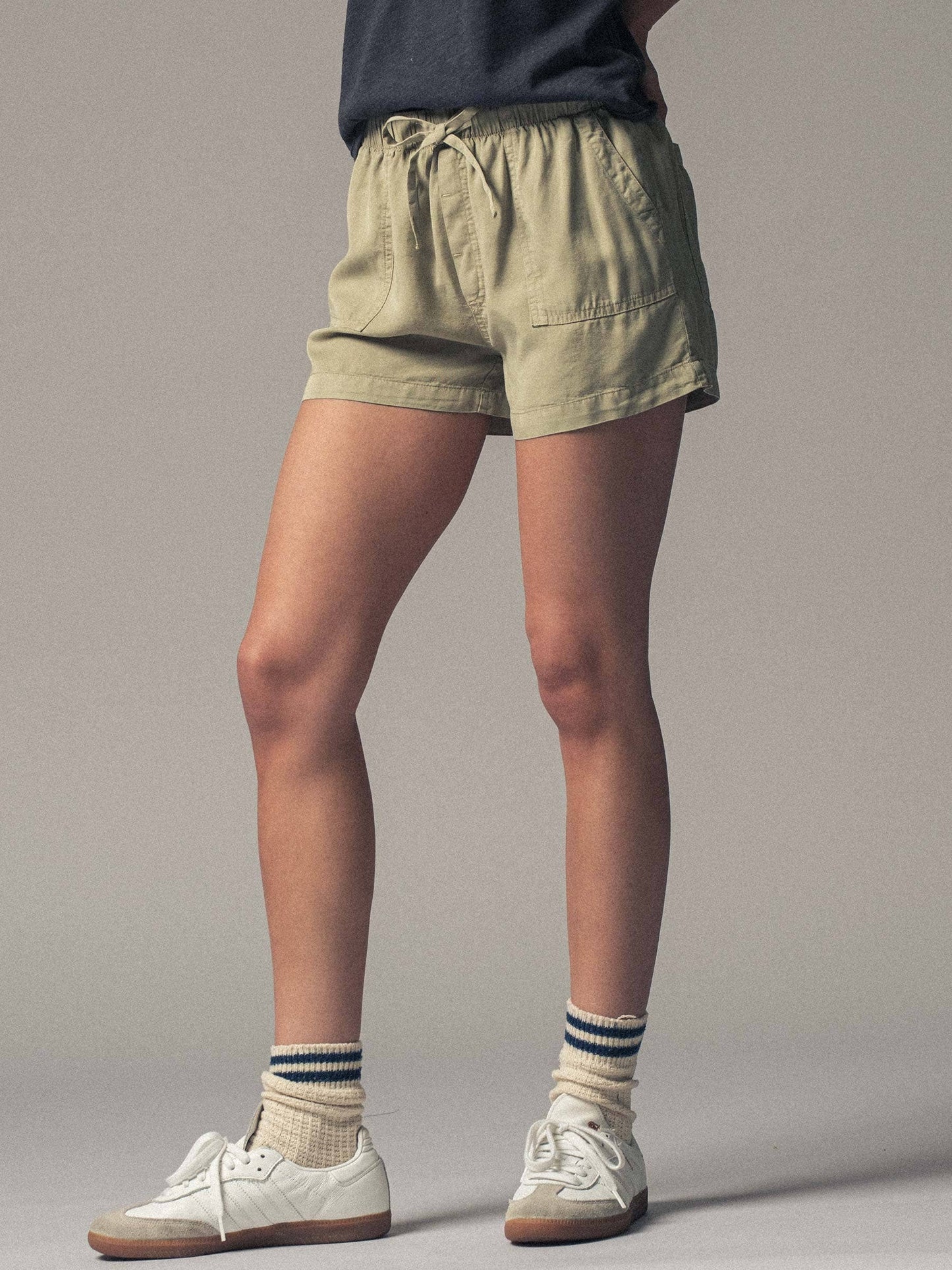 Tencel Patch Pocket Summer Shorts - Multiple Colors