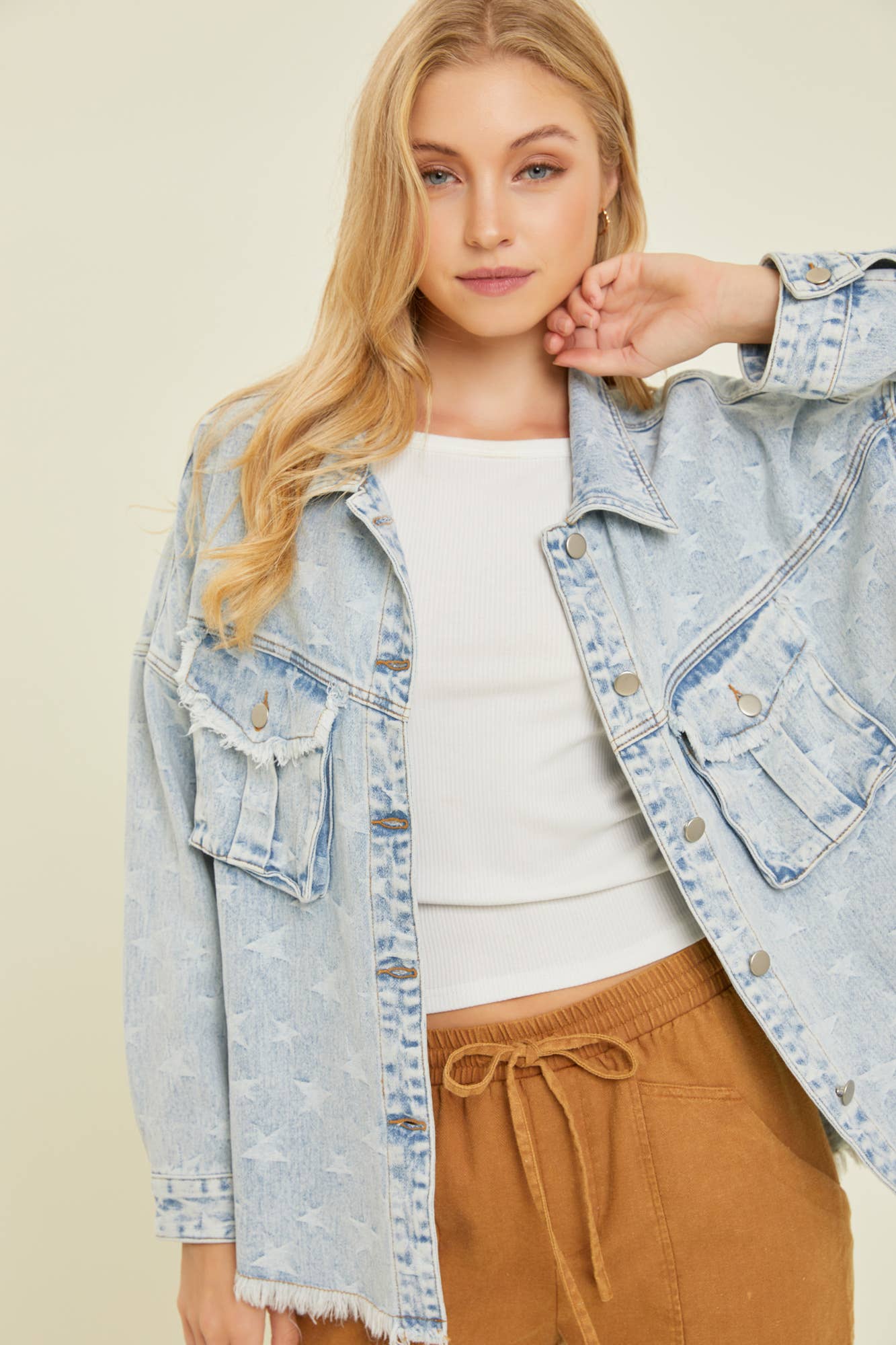 Washed Star Jacket