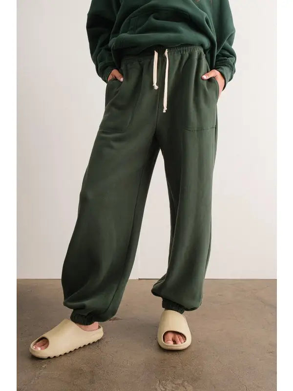 Megan Hunter Green Sweatpants