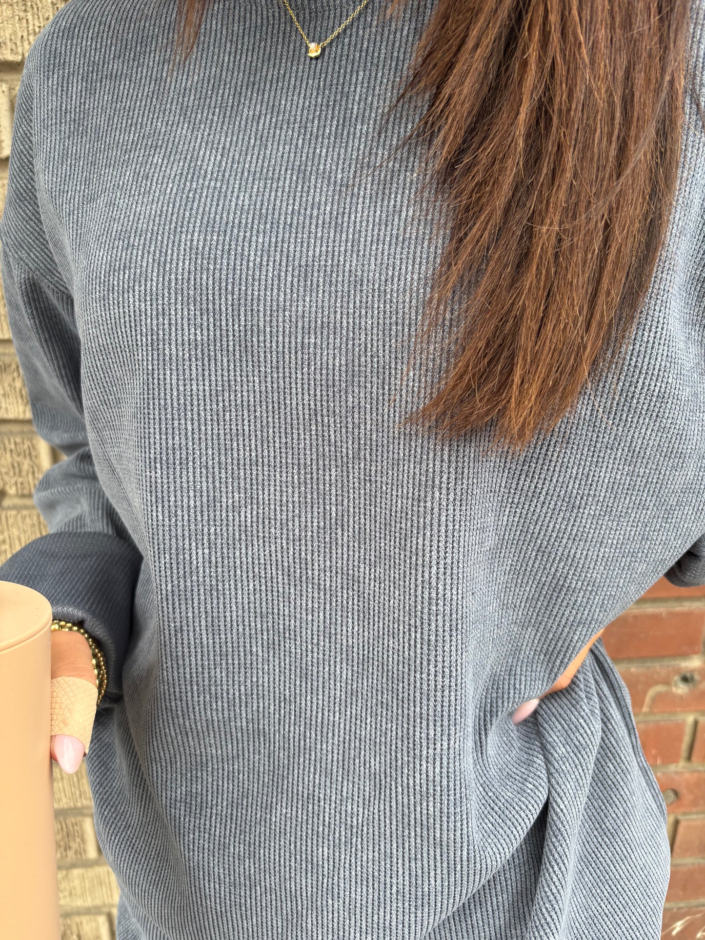 Blank Corded Crew - Multiple Colors