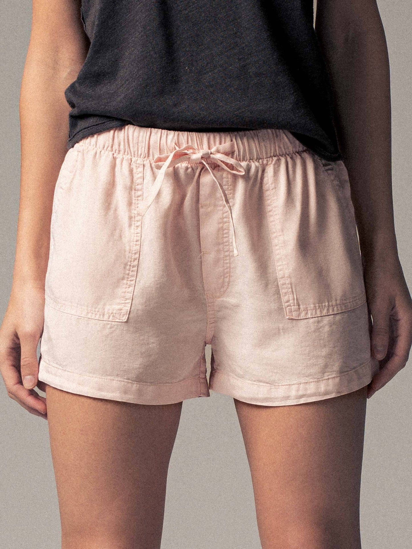 Tencel Patch Pocket Summer Shorts - Multiple Colors