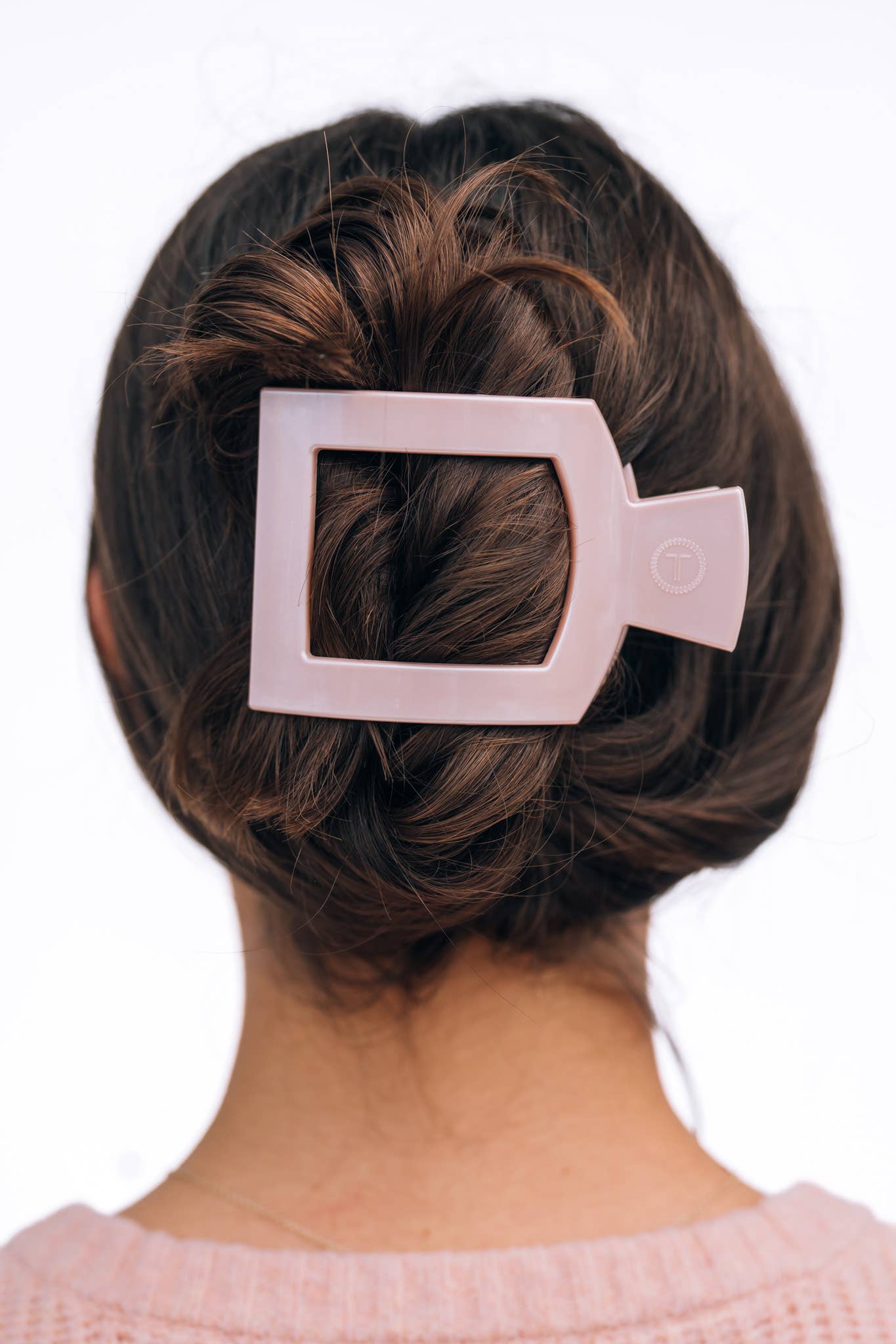 Teleties Square Flat Clip - Multiple Colors/Sizes