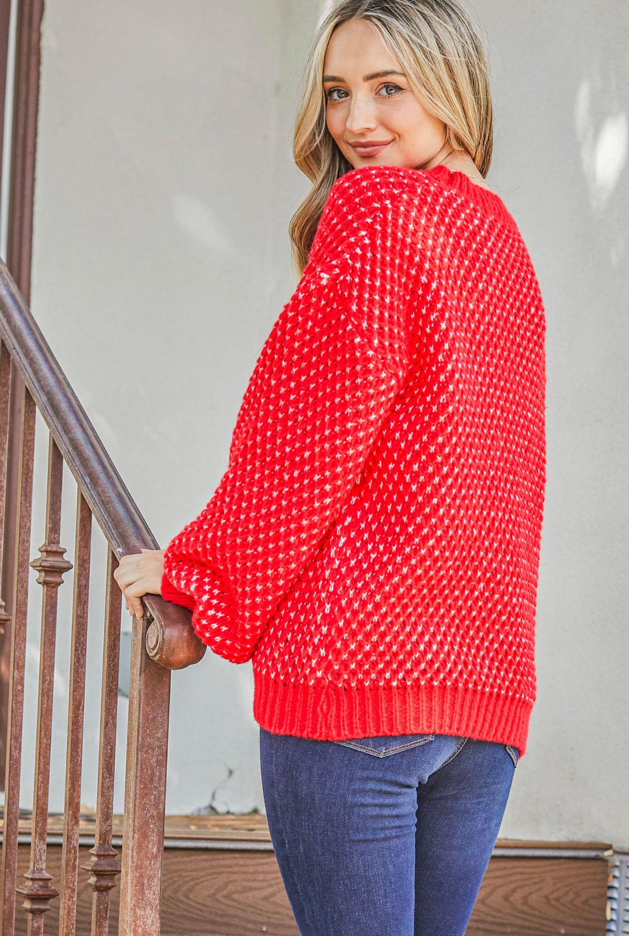 Textured Pullover Sweater - Multiple Colors