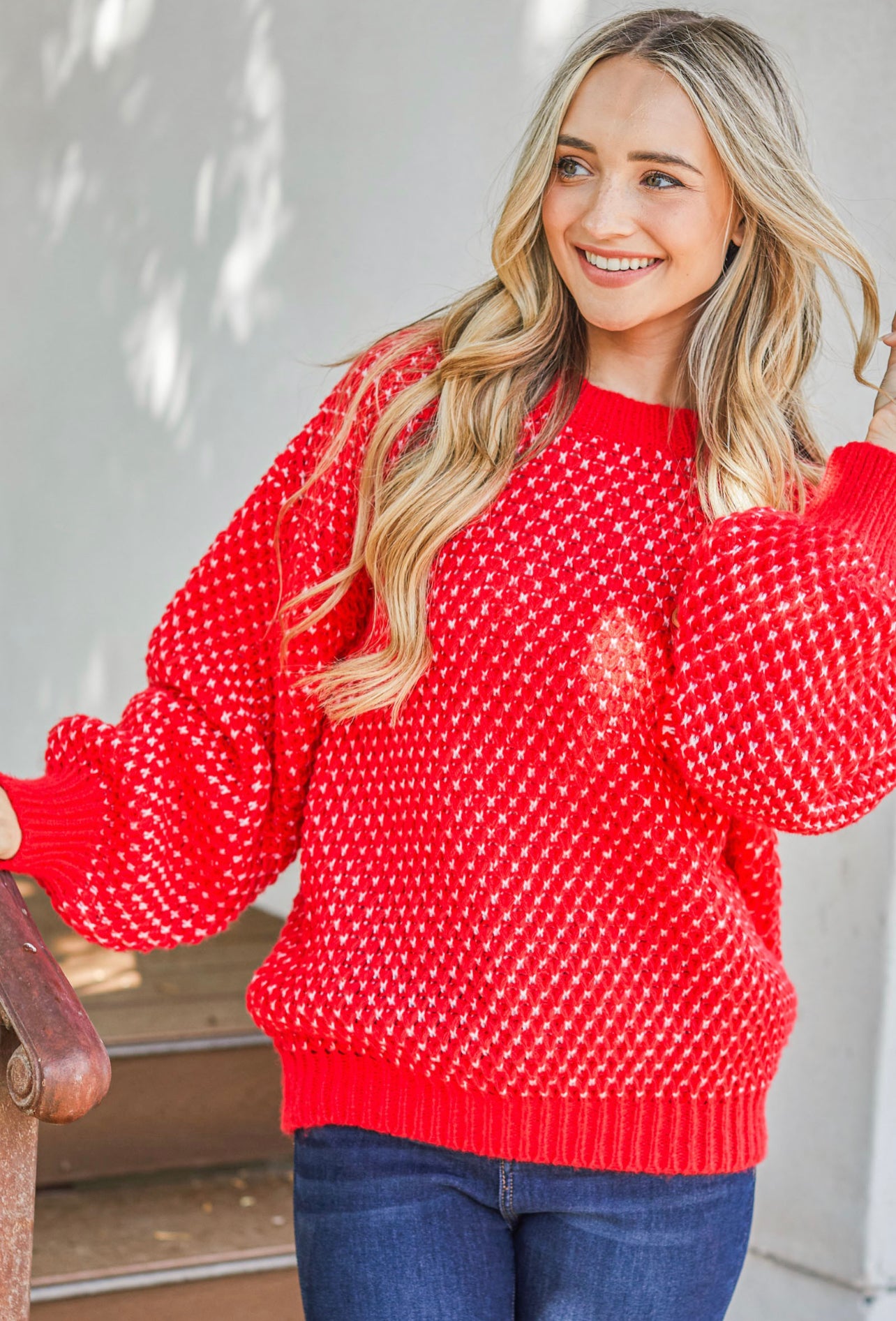 Textured Pullover Sweater - Multiple Colors