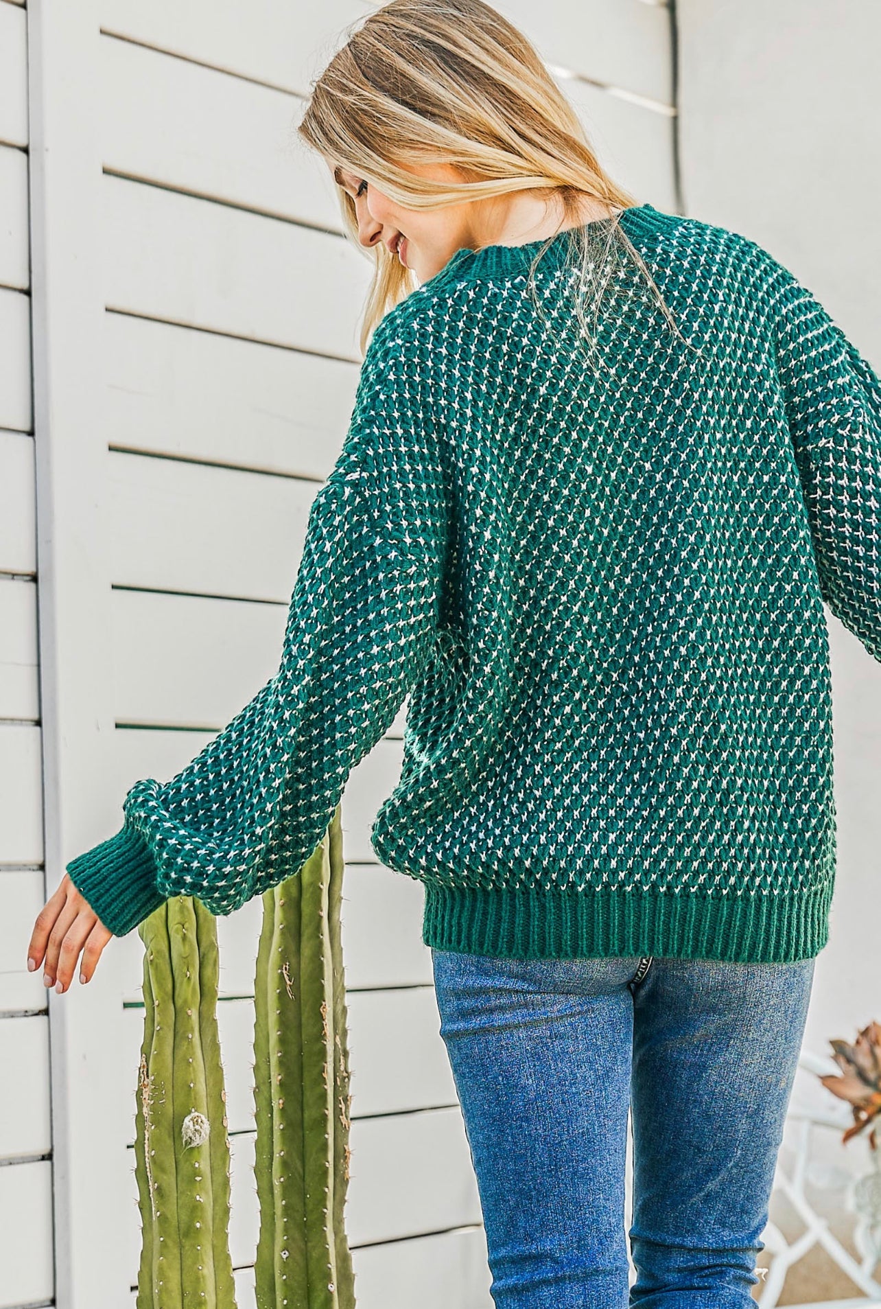 Textured Pullover Sweater - Multiple Colors