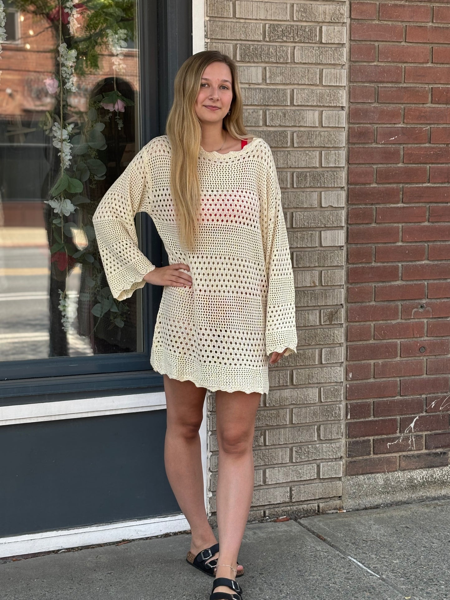 Bell Sleeve Beach Dress S-XL - Multiple Colors
