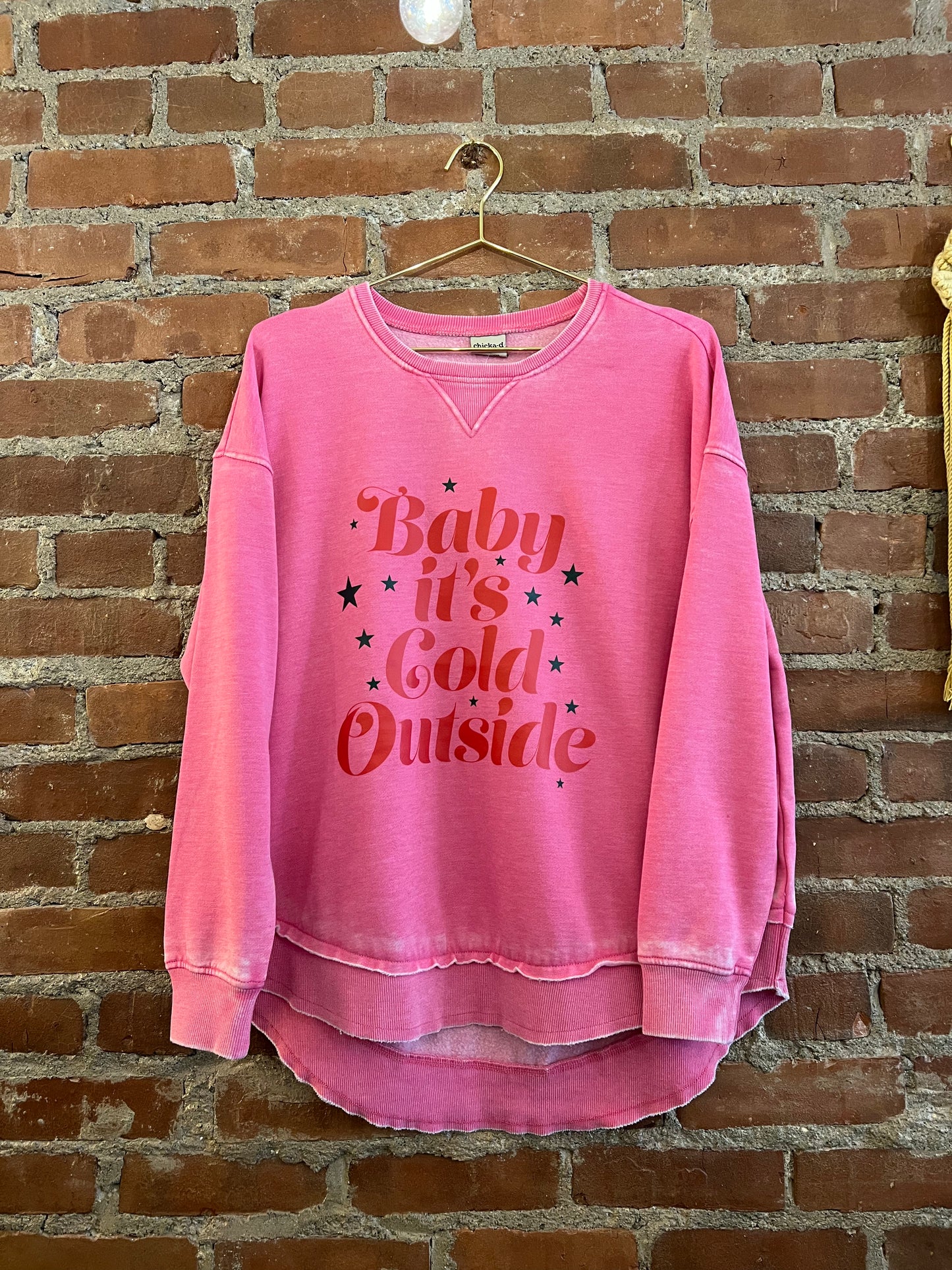 Baby It's Cold Outside Burnout Fleece - Multiple Colors