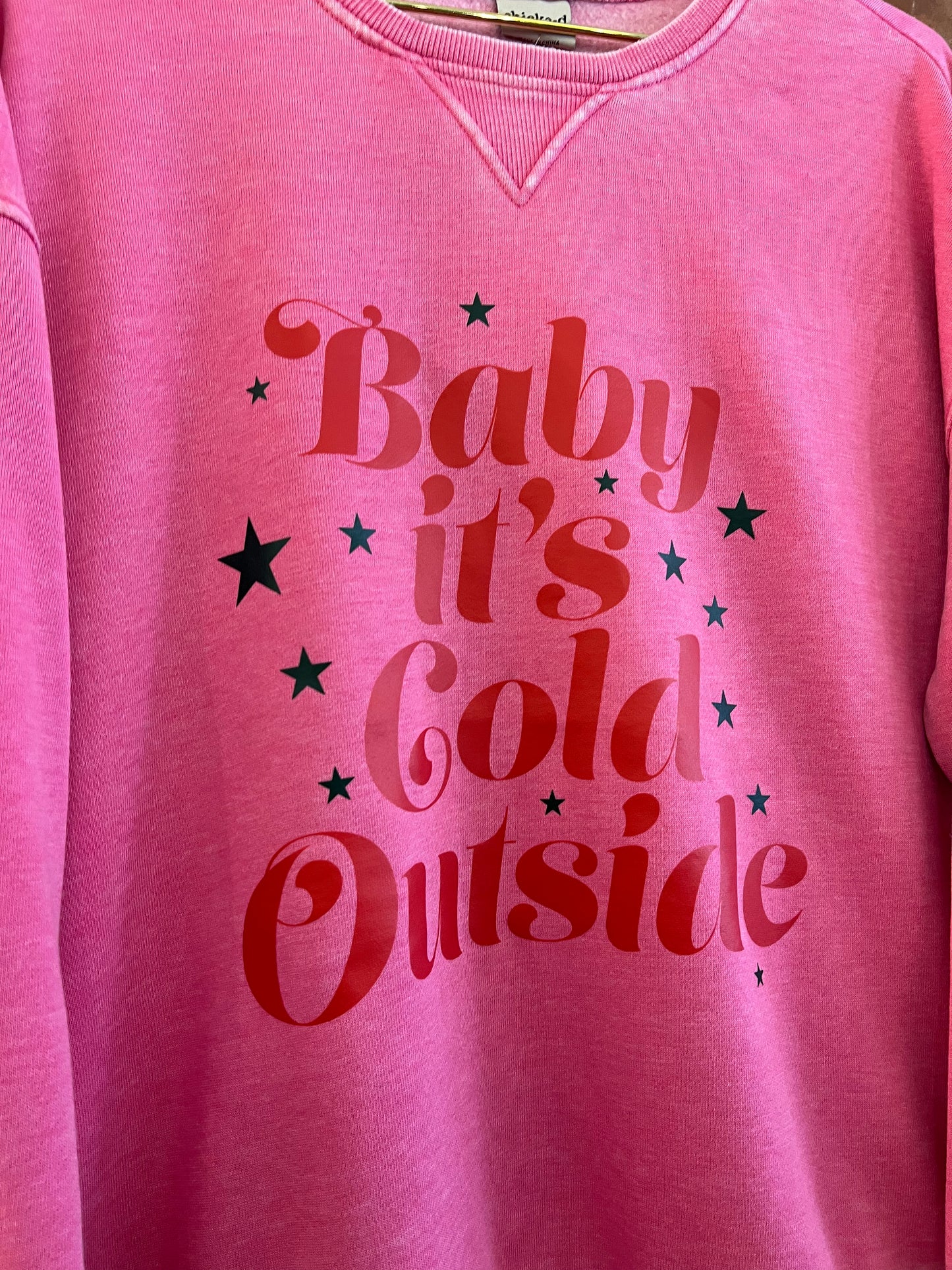 Baby It's Cold Outside Burnout Fleece - Multiple Colors