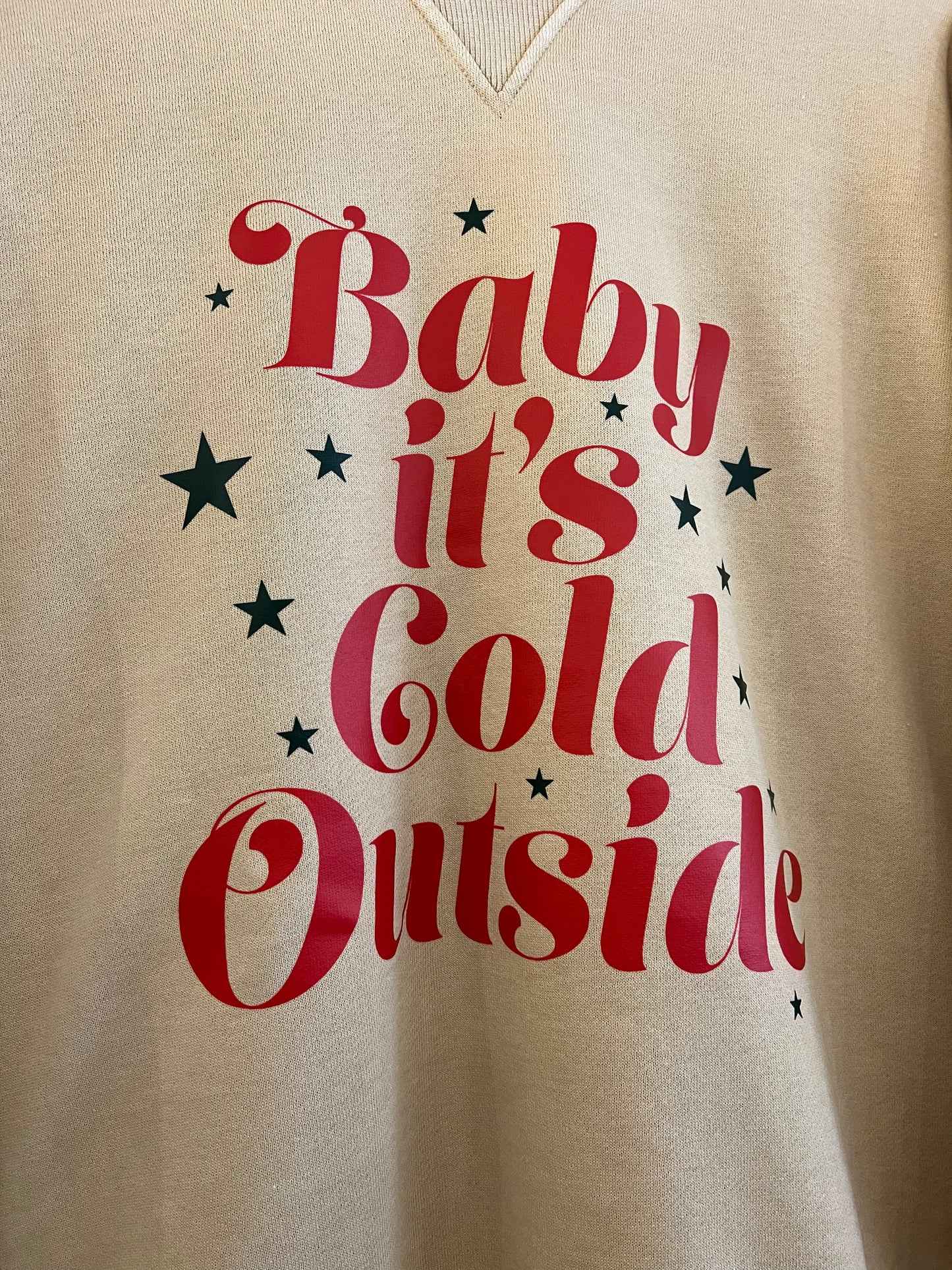 Baby It's Cold Outside Burnout Fleece - Multiple Colors