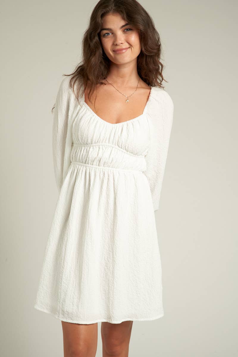 Julia Long Sleeve Mini Dress