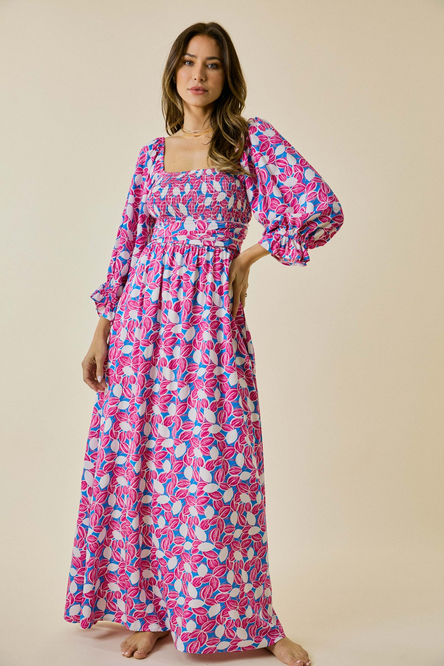 Elli Maxi Dress - 2 Styles in 1 - Multiple Colors