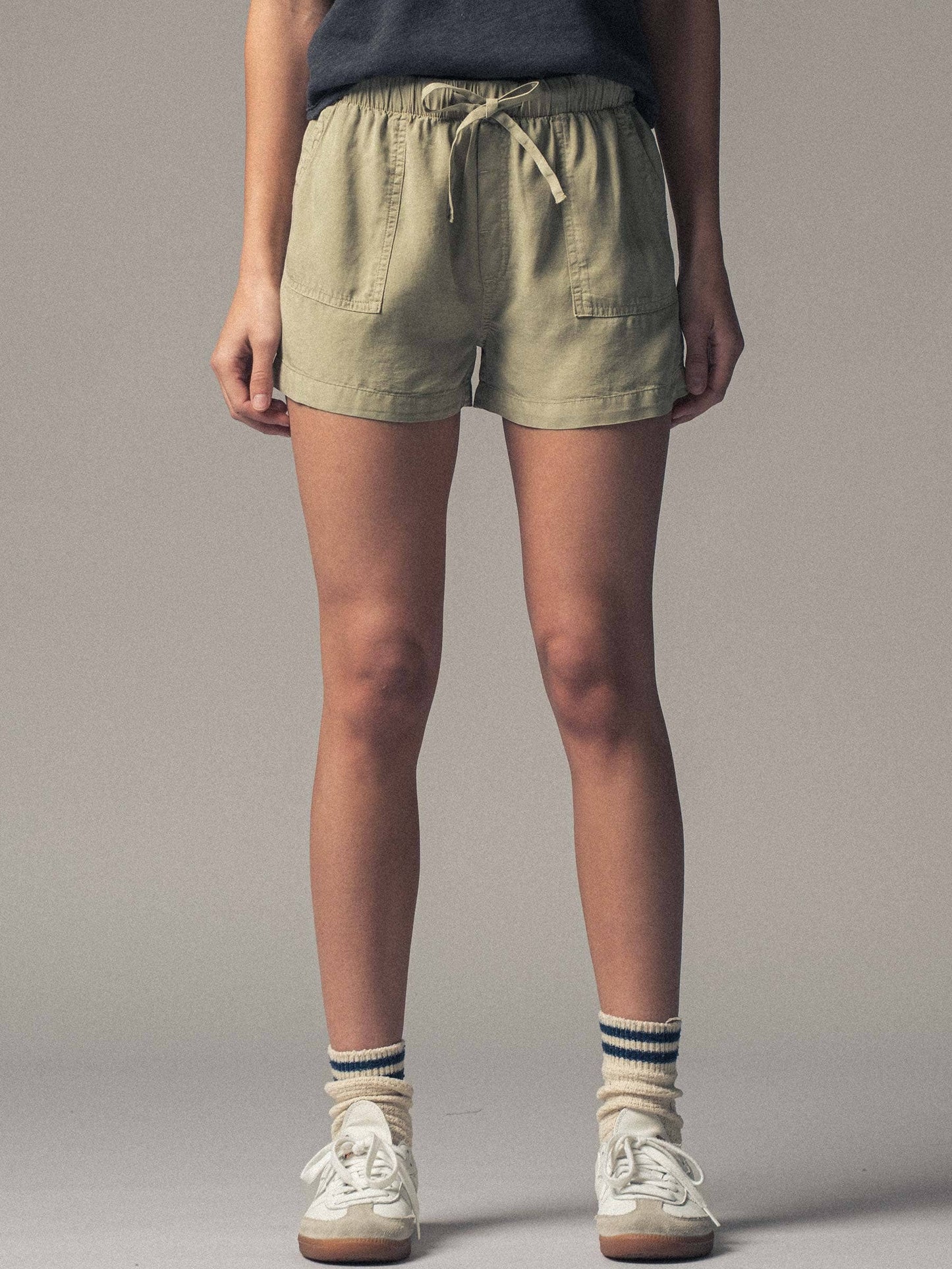 Tencel Patch Pocket Summer Shorts - Multiple Colors