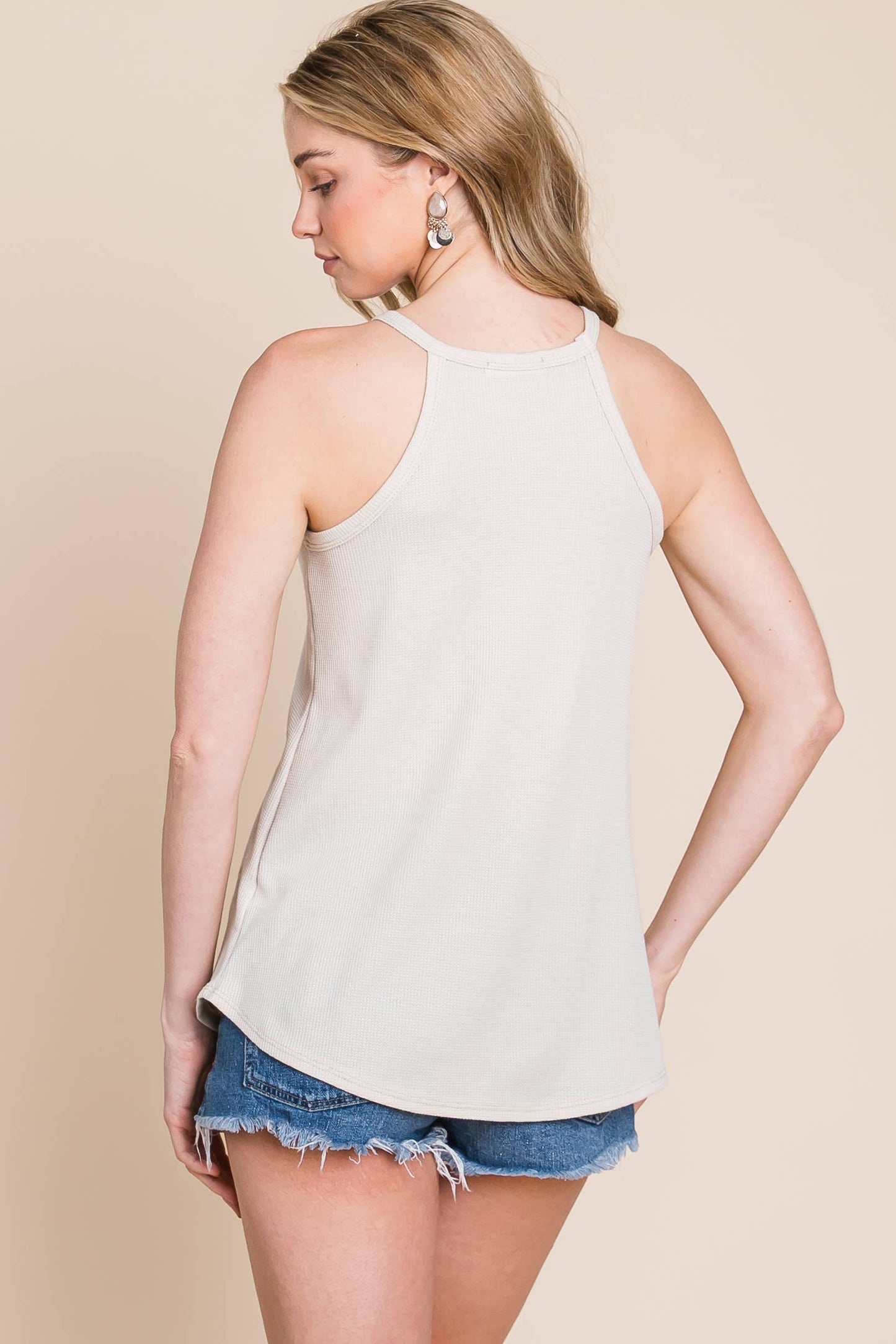 Monica Waffle Pattern Tank