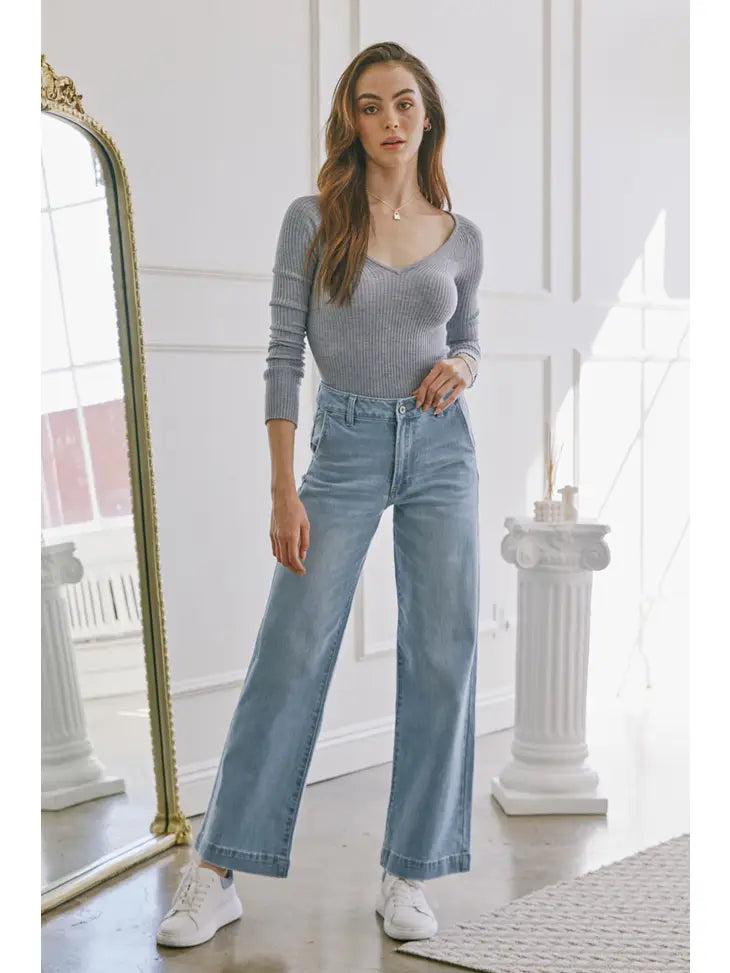 Winona High Rise Wide Leg KanCan Jeans