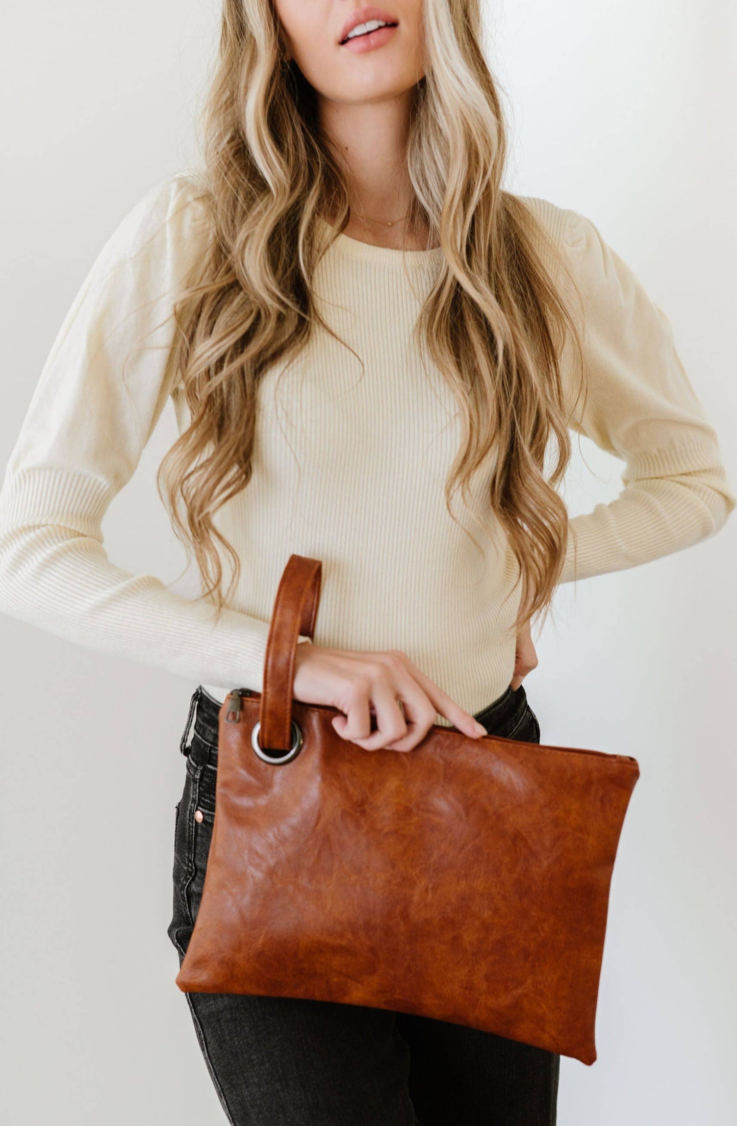 Andrea Oversized Travel Clutch