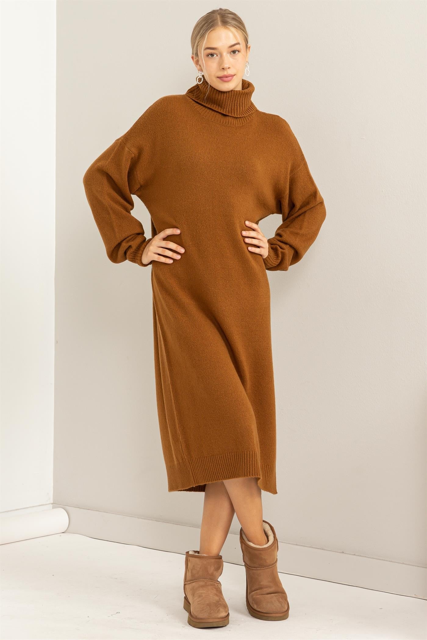 Jana Sweater Midi Dress - Multiple Colors