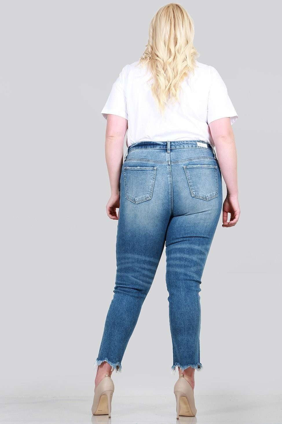 Plus Size Lyla Relaxed Skinny Jeans