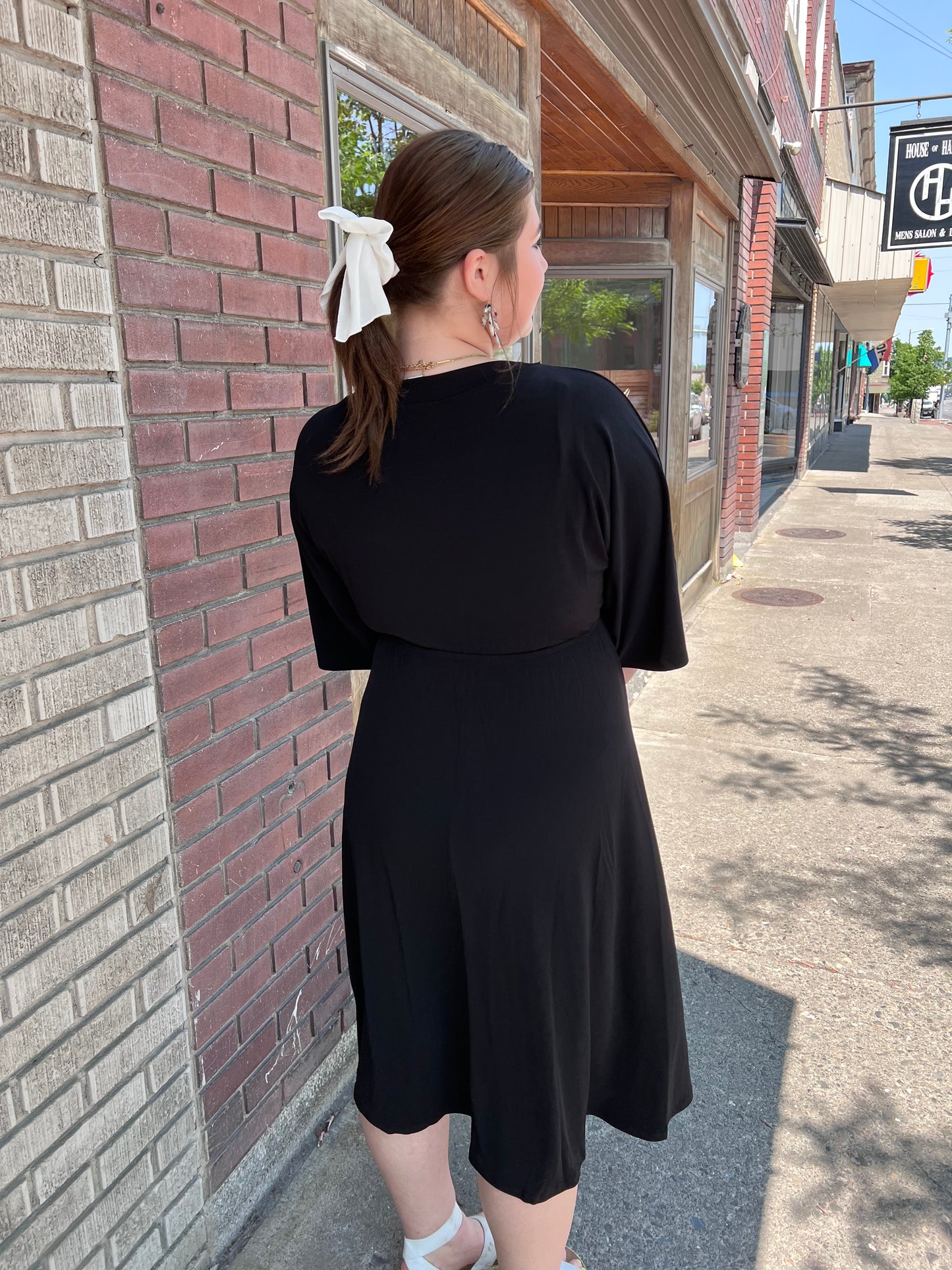 Ava Dolman Sleeve LBD