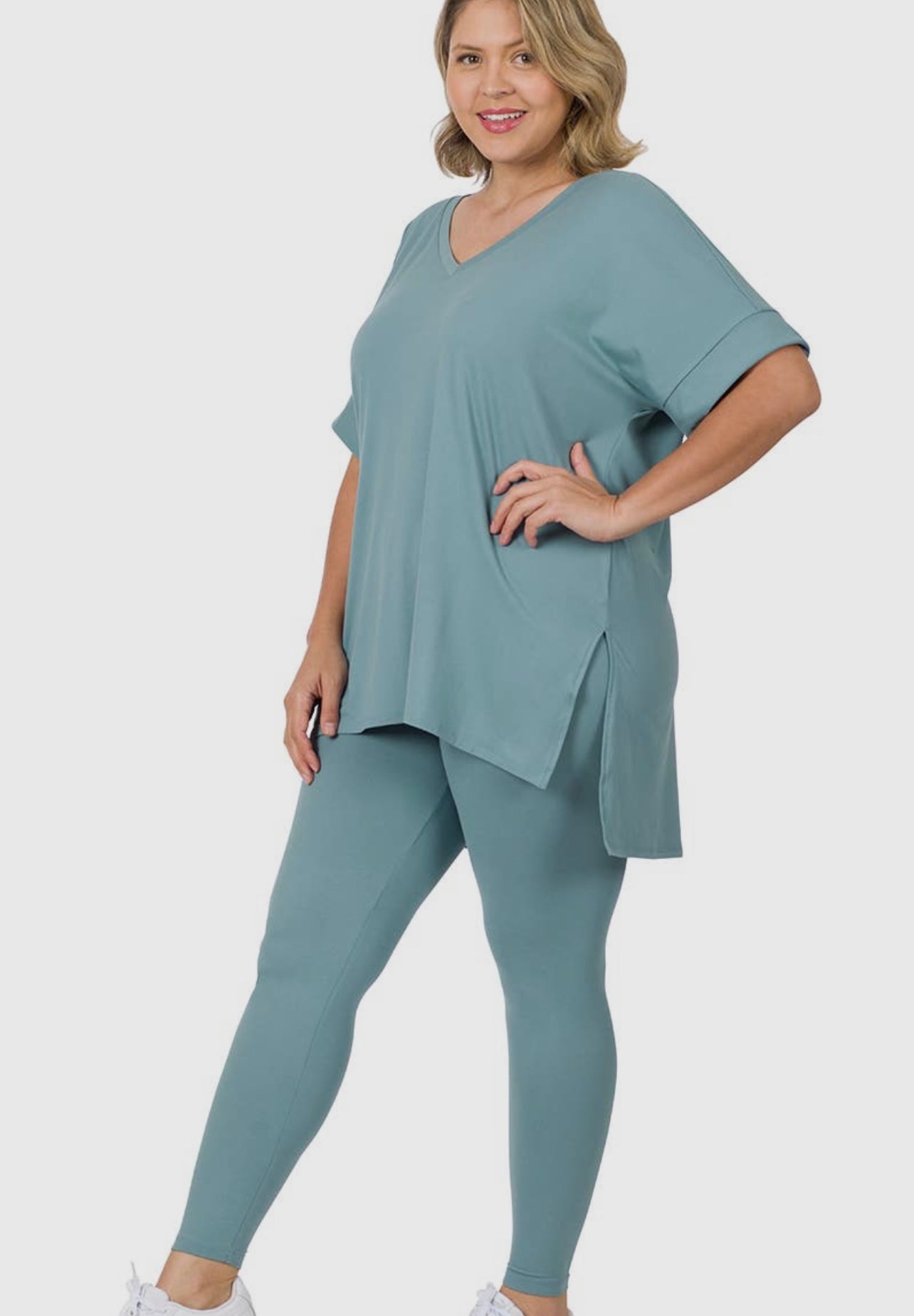 Curvy Layla Lounge Set - Multiple Colors