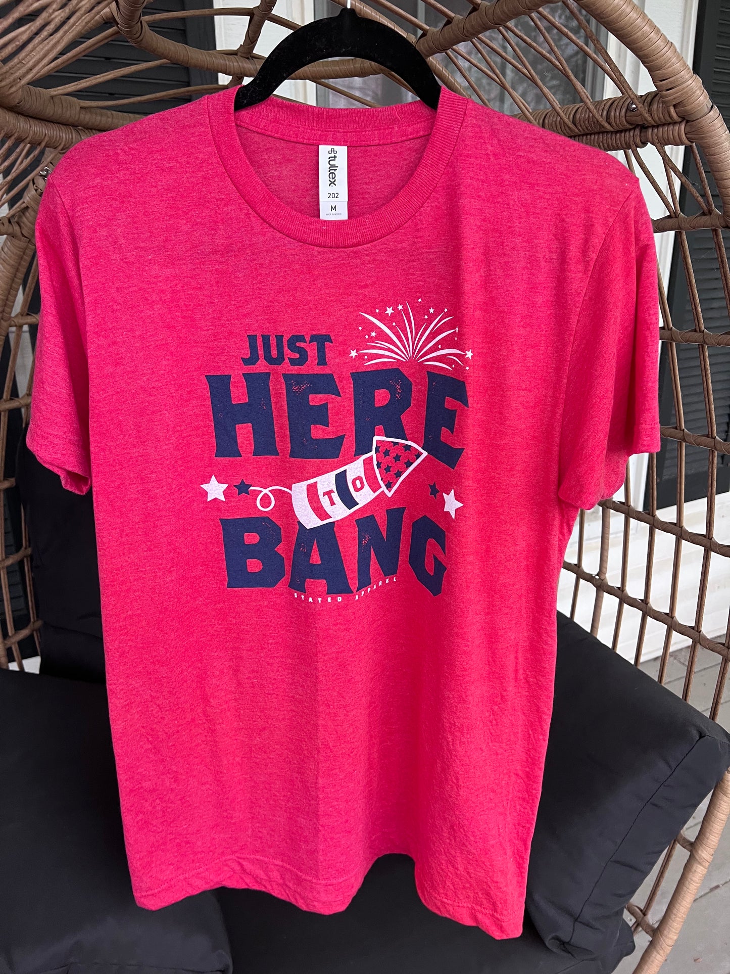 Just Here to Bang! Tee