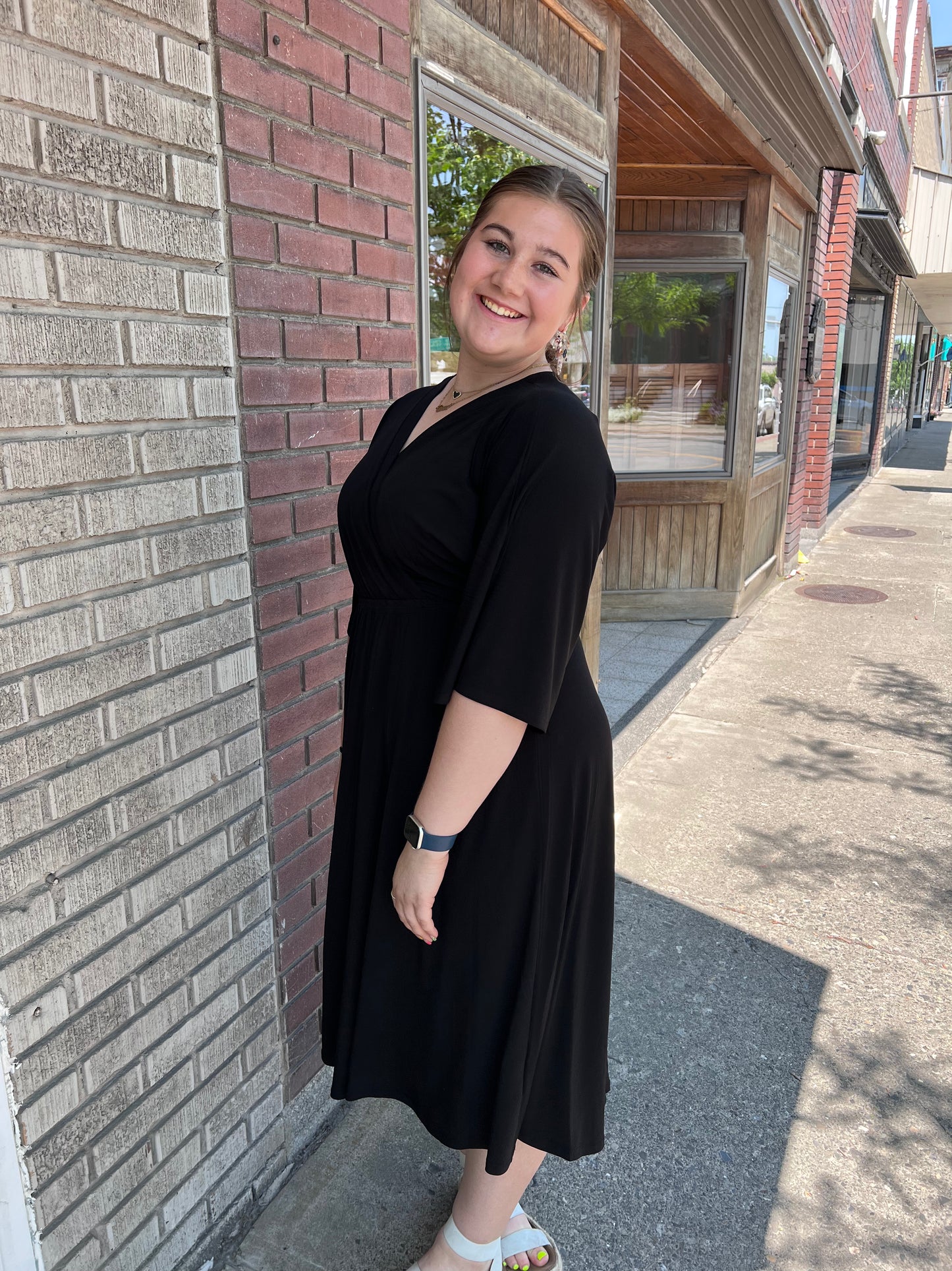 Ava Dolman Sleeve LBD