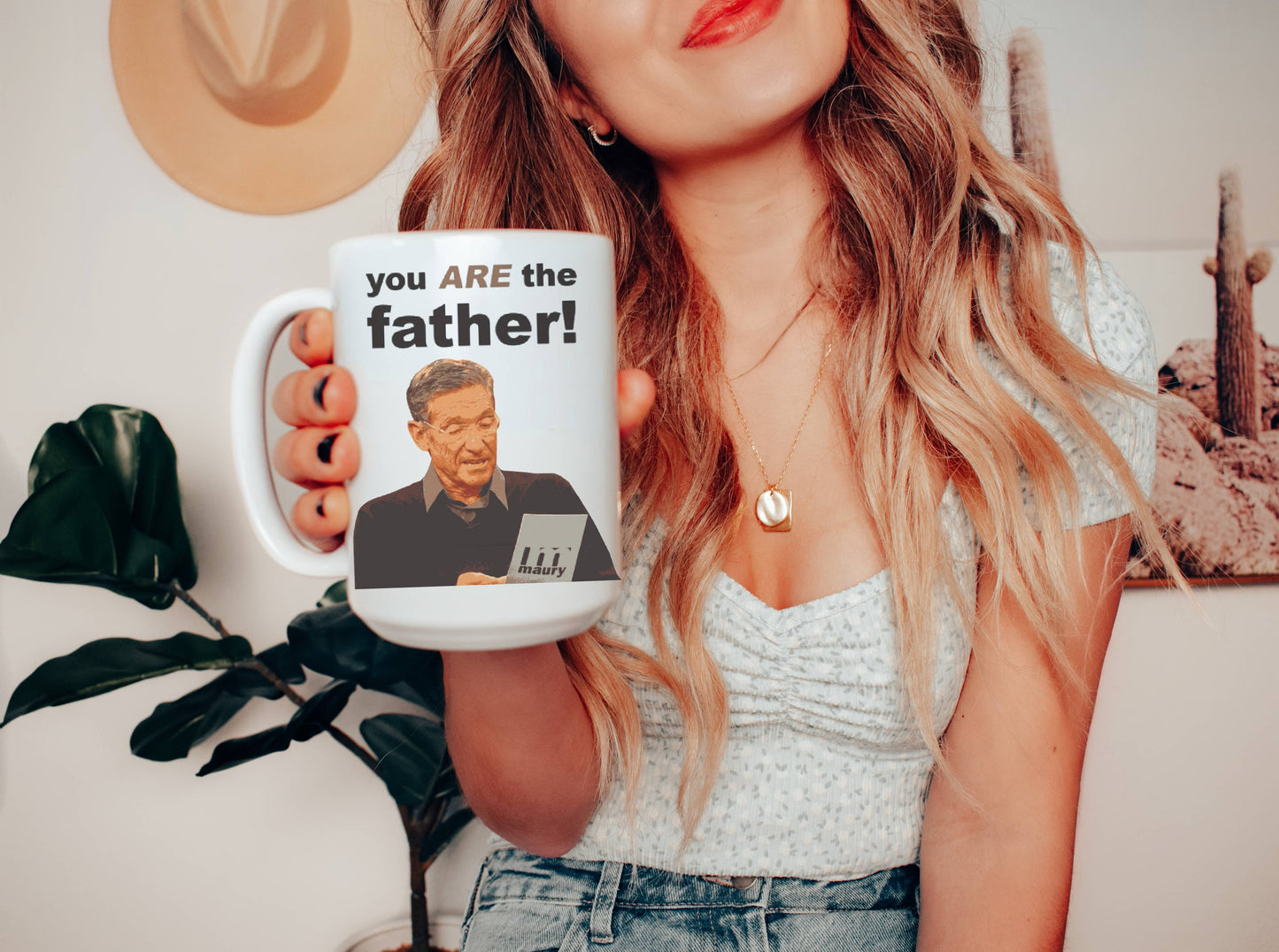 Maury You are the Father 15 oz Mug