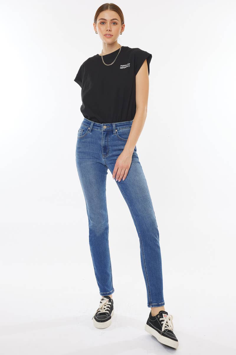 Plus Size Carmen Cigarette Fit Kancan Jeans