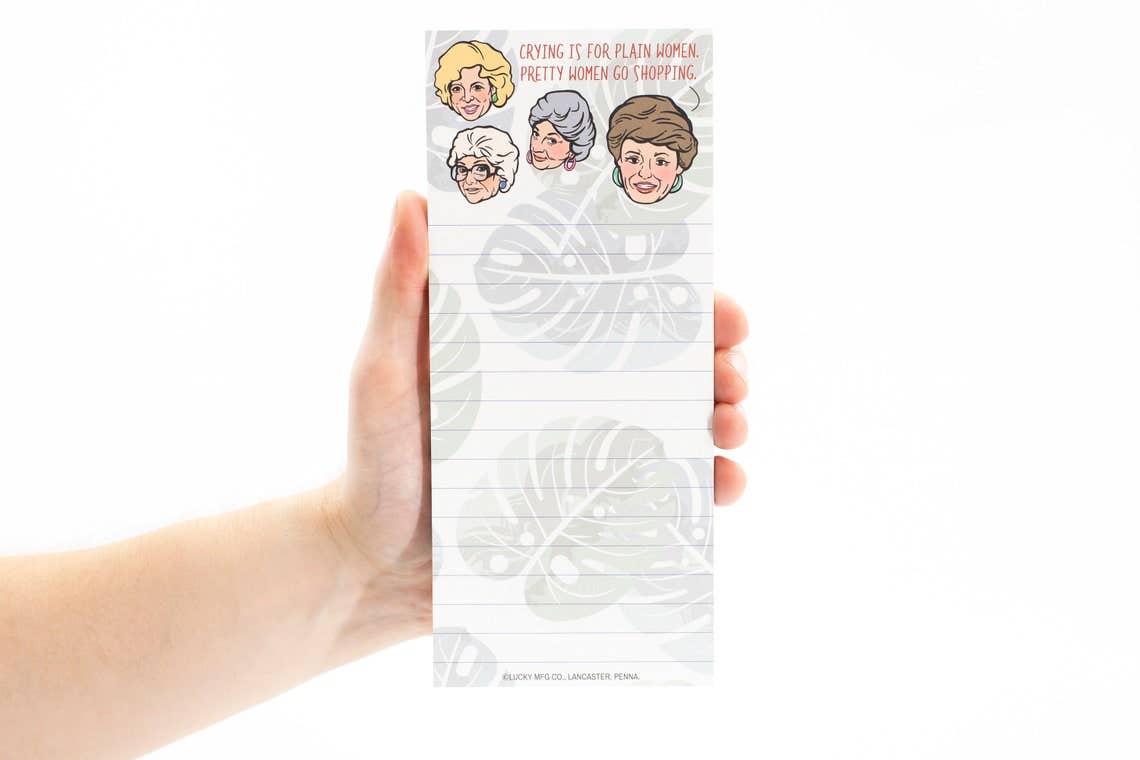 Golden Girls Notepad