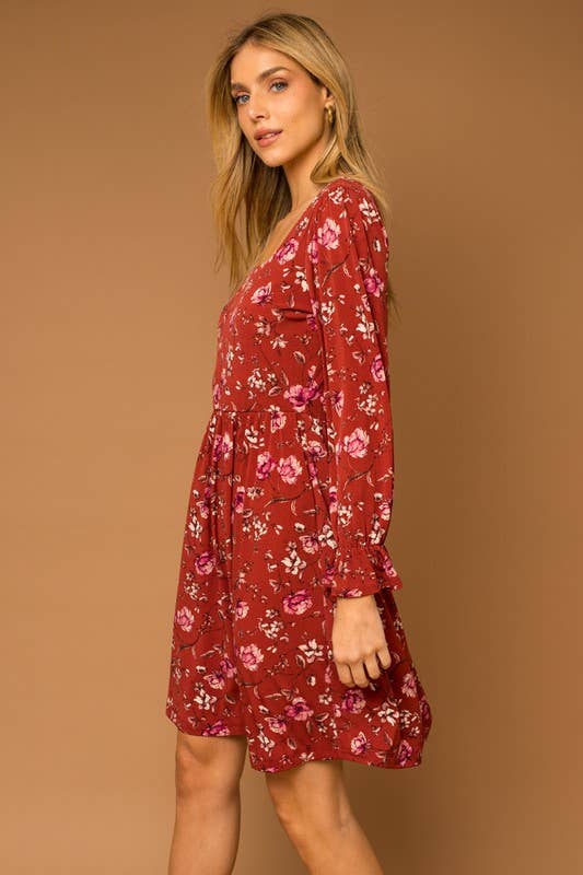 Harvest Floral Dress