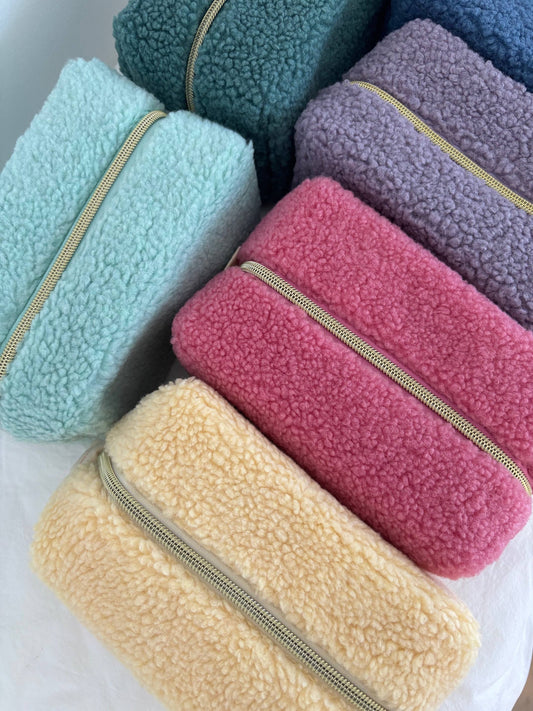 Teddy Bear Make Up Bag - Multiple Colors