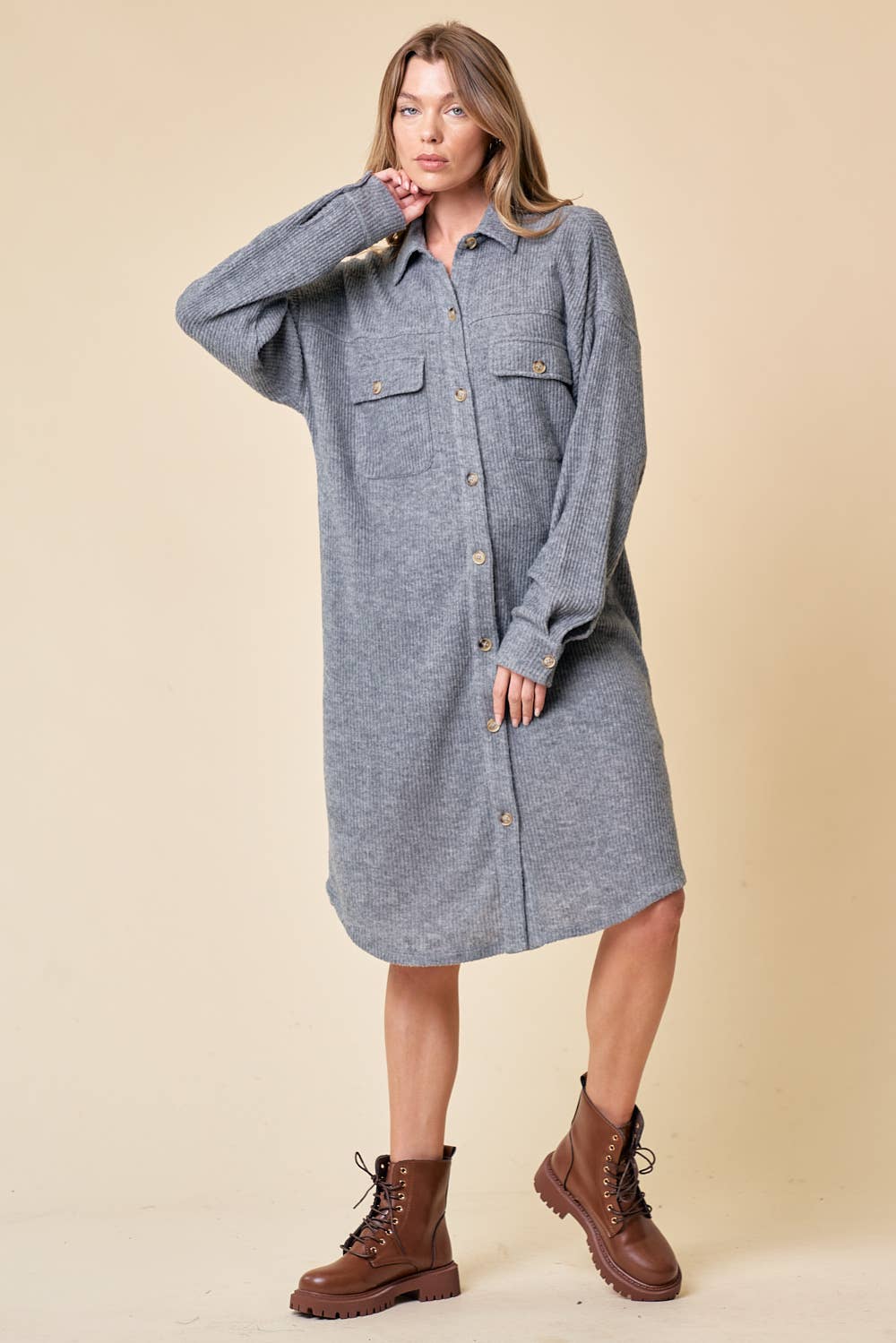 Dayna Duster Knit Shacket