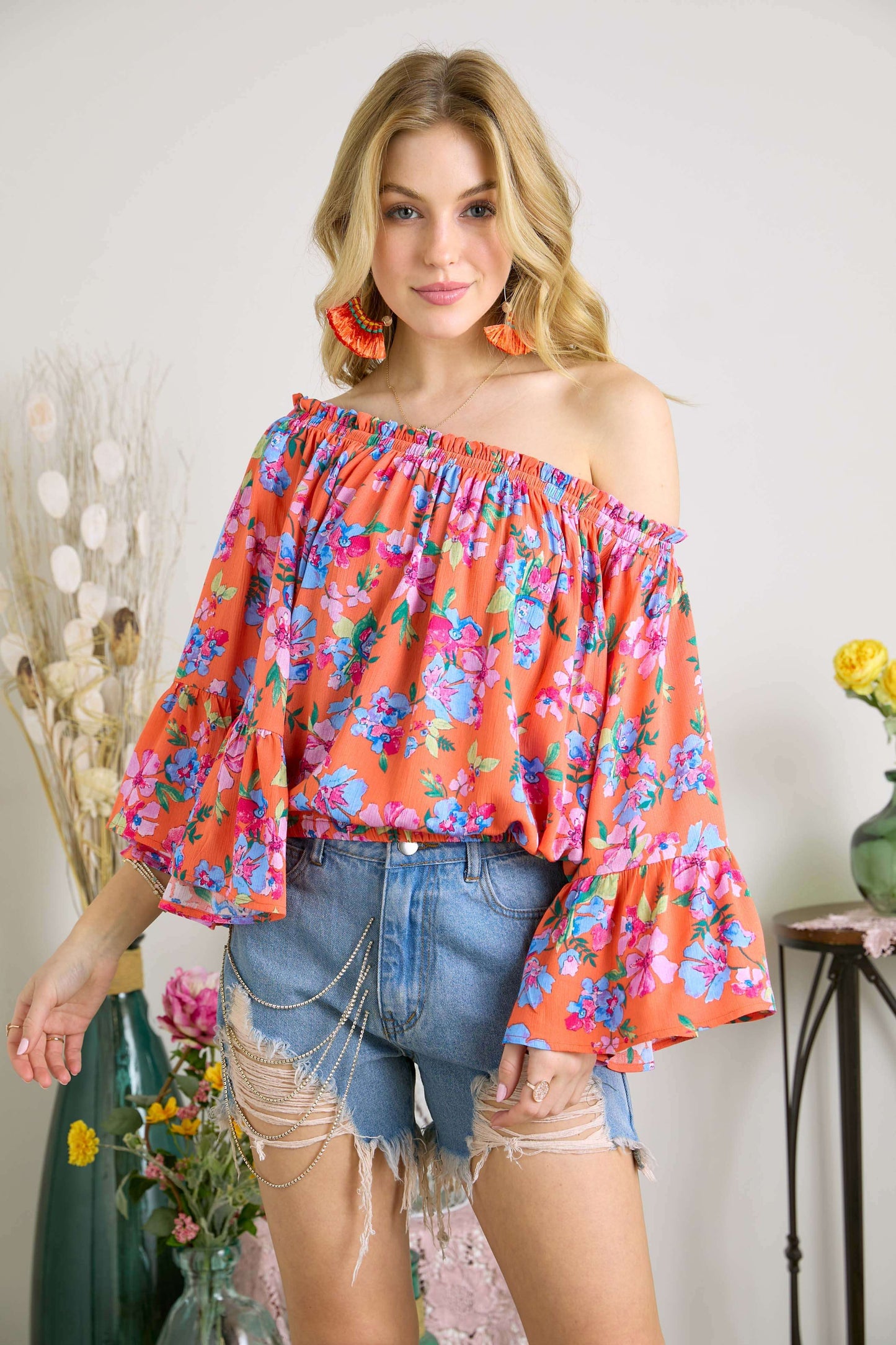 Olivia Off The Shoulder Top