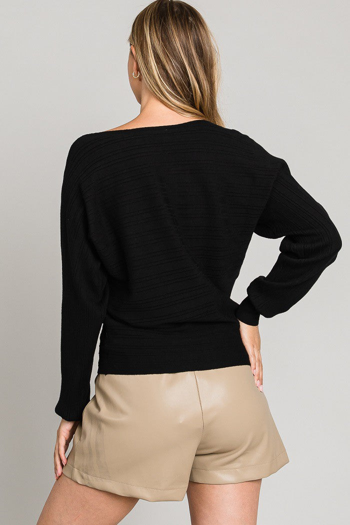 Soft Ribbed Pullover - Multiple Colors