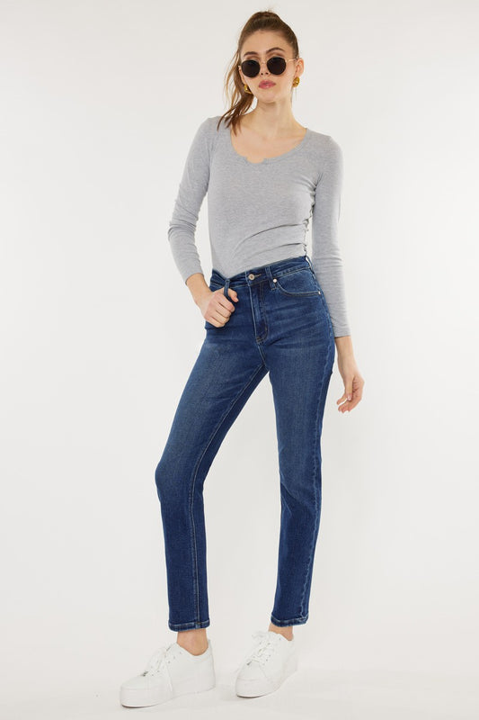 Keri High Rise Slim Straight KanCan Jeans