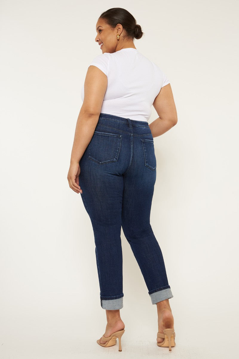 Curvy Mid Rise Skinny KanCan Jeans