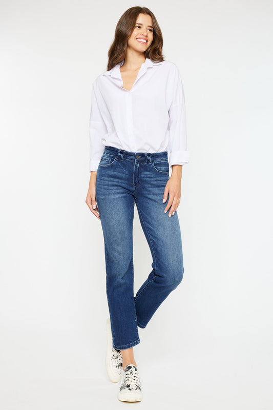 Felicity Mid Rise Slim Straight KanCan Jeans